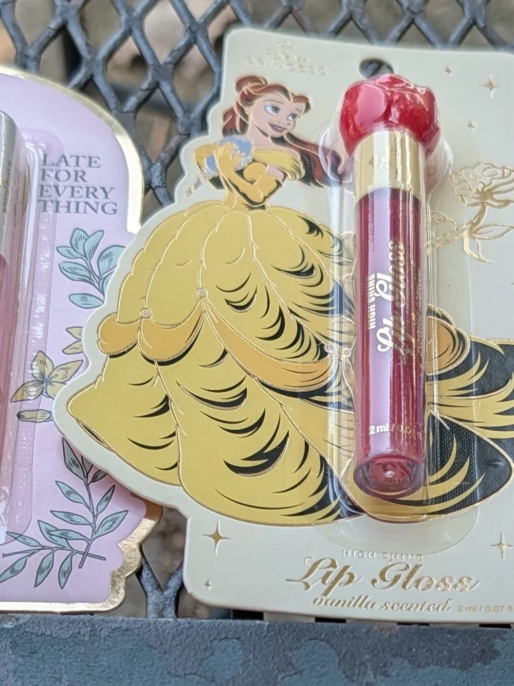 Disney Belle Yellow & Red Lip Gloss